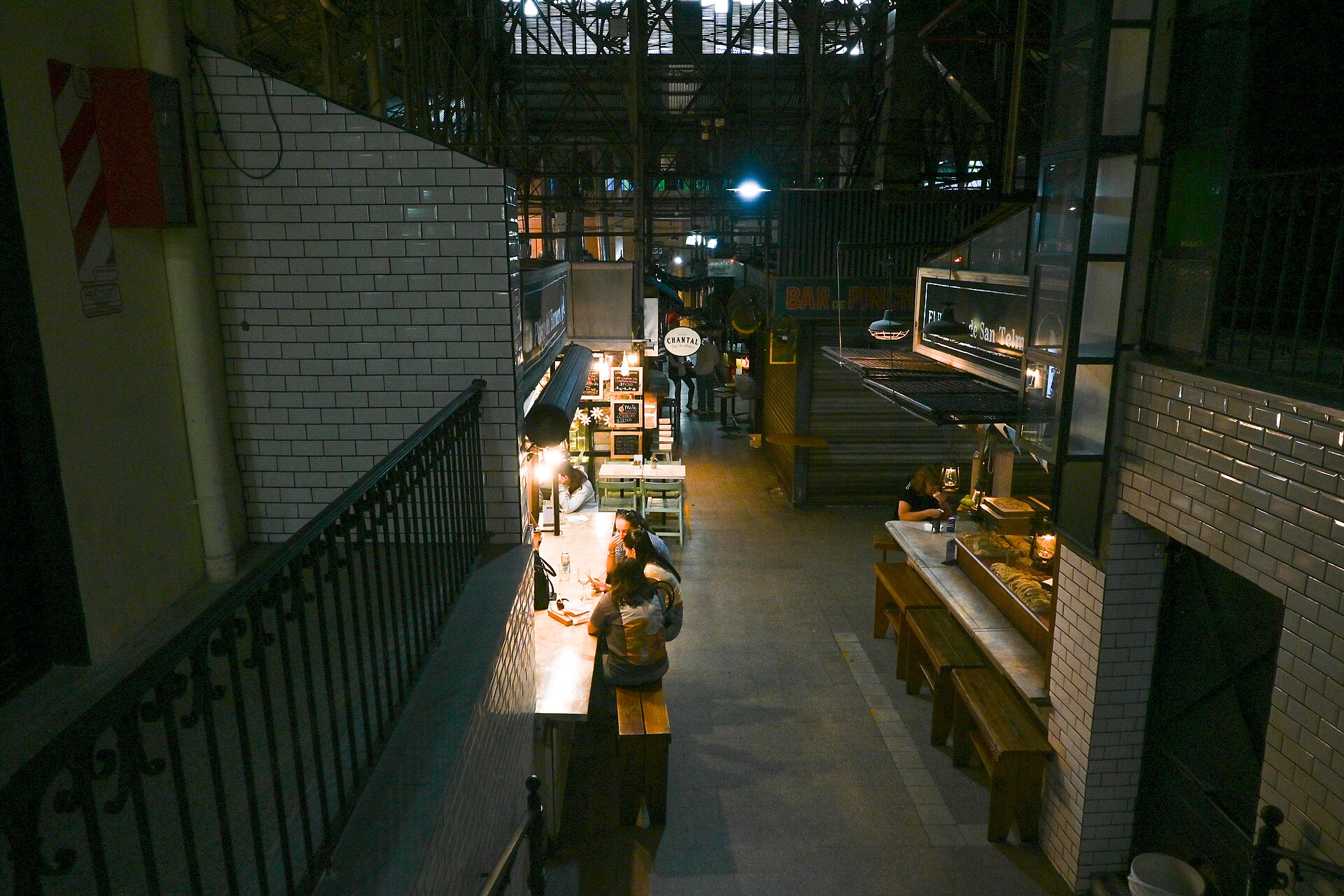 Interior del Mercado de San Telmo, Buenos Aires